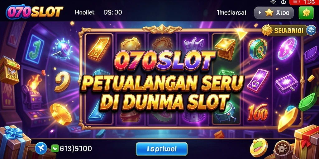 Tampilan screenshot utama <strong>070SLOT</strong> menunjukkan gameplay seru dalam petualangan slot.