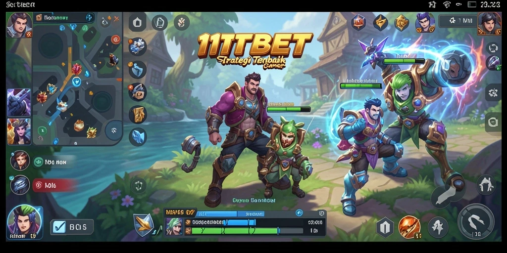 Tampilan gameplay 11TBET yang penuh strategi dan perencanaan.