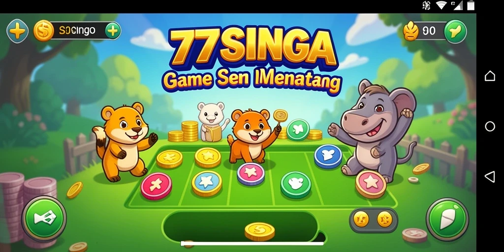 Gameplay seru Bingo dengan antarmuka yang menarik
