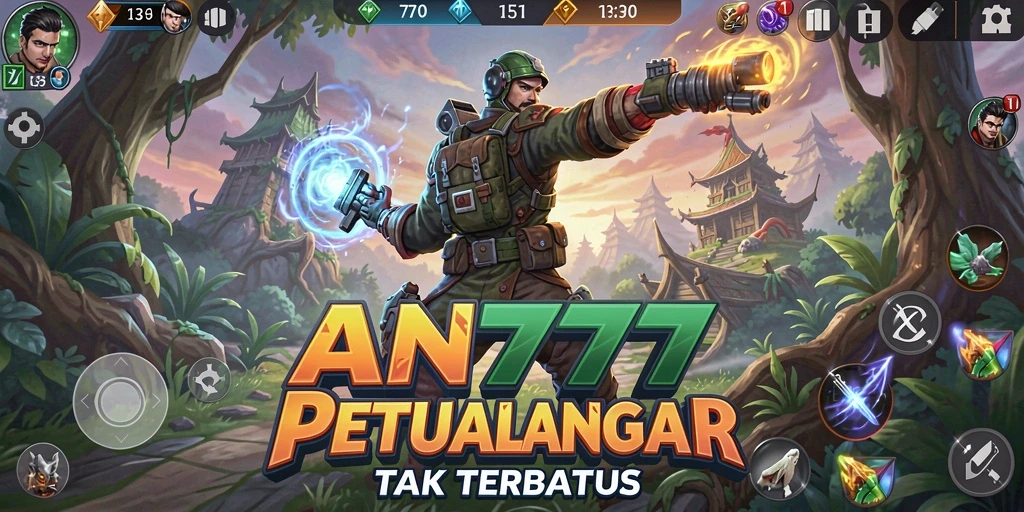 Tampilan gameplay AN777 yang mendebarkan dan penuh aksi.