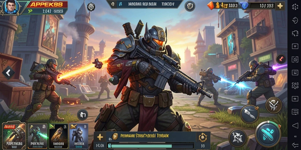 Tangkapan layar utama APEK88 dengan gameplay Strategi yang mendebarkan.
