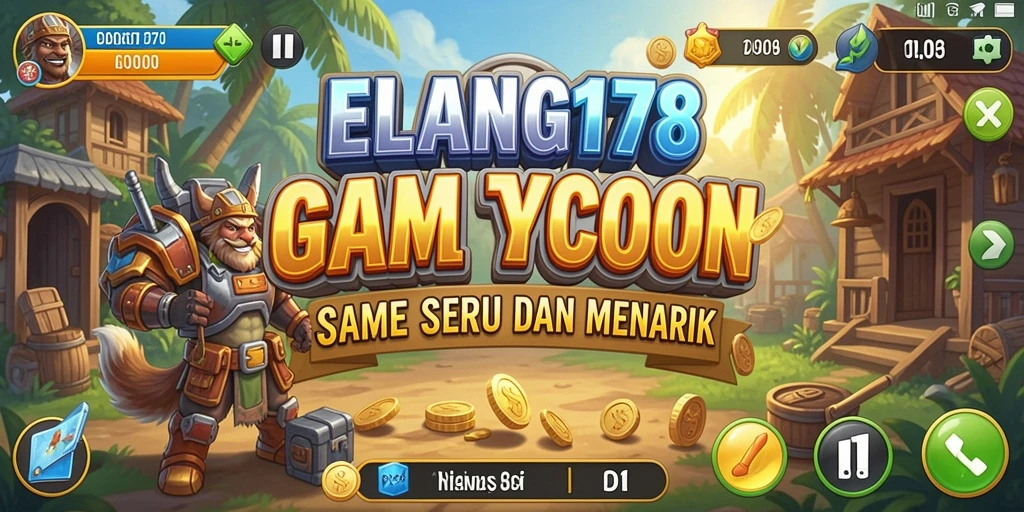Tampilan gameplay ELANG178 yang seru dan mendebarkan.