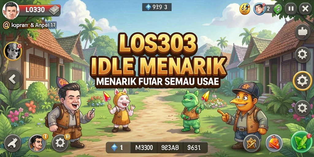 Tampilan gameplay LOS303 menampilkan manajemen sumber daya yang menarik.