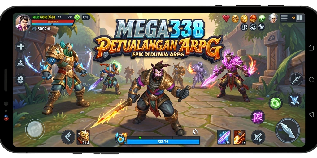 Tampilan gameplay seru dengan aksi dinamis di MEGA338.