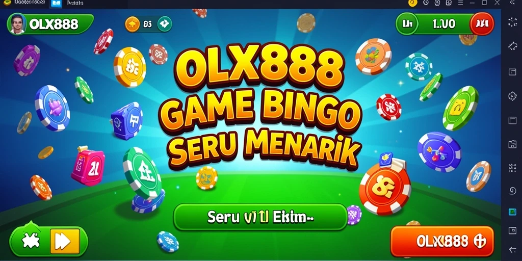 Tampilan menarik dari gameplay Bingo di OLX888.