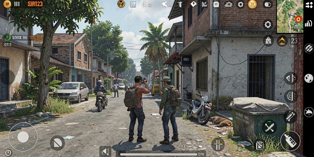 Screenshot menunjukkan gameplay realistik dan menarik dari SINAR123.