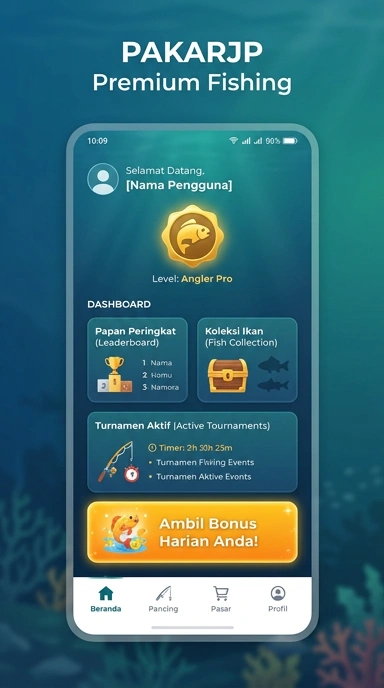 Screenshot aplikasi pakarjp menunjukkan berbagai kategori aplikasi yang tersedia.